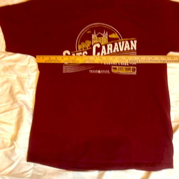 Texas State University T-Shirts Bundle Bobcat Pride Cats Caravan Maroon Large - Picture 4 of 8